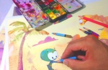 Weberson Santiago ilustra livro de Mauricio de Sousa