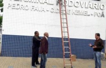Terminal de ônibus terá sistema de iluminação