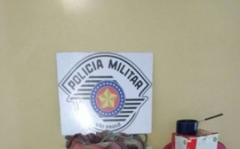 Acusado pega no sono e é preso pela Polícia Militar