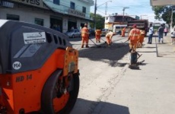 Operação Tapa-Buracos tem início no centro