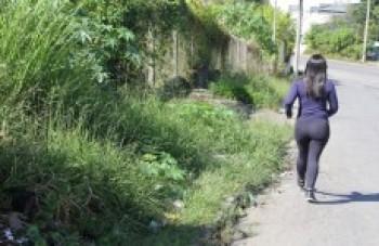 Áreas públicas estão largadas