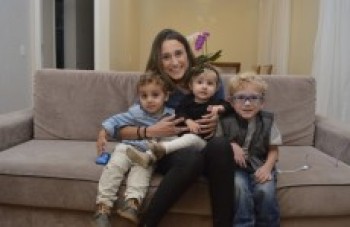 Mãe de Chico comemora ter os filhos juntos neste ano