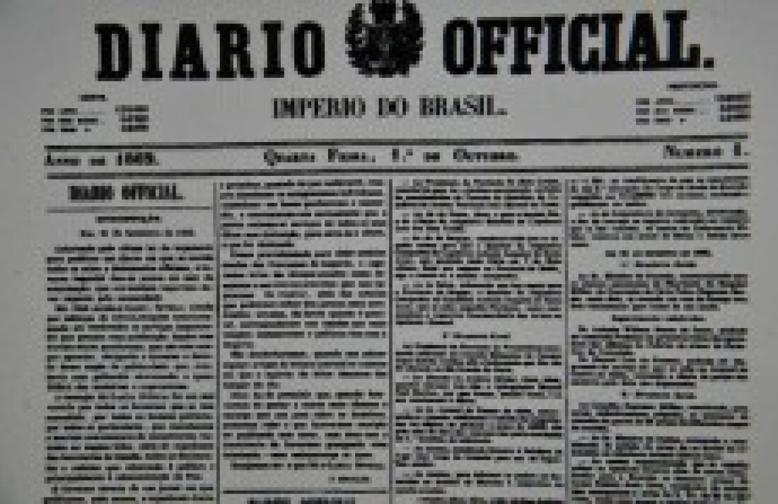 Diário Oficial começará a ser publicado apenas na internet