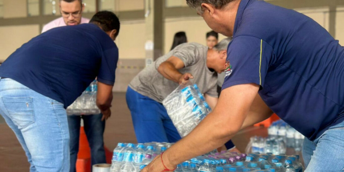 Condemat envia mais de 3 mil litros de água para o Litoral Norte