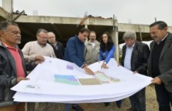 Prefeito Gian Lopes vistoria CEP Santa Luzia: