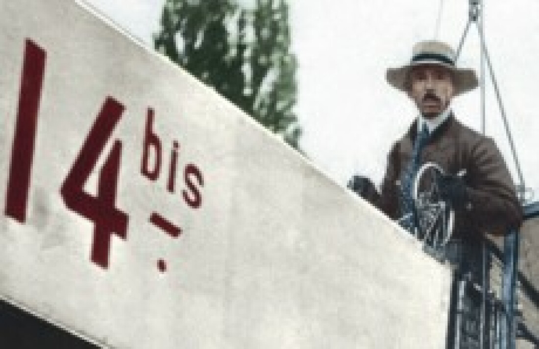 Quem inventou o avião?