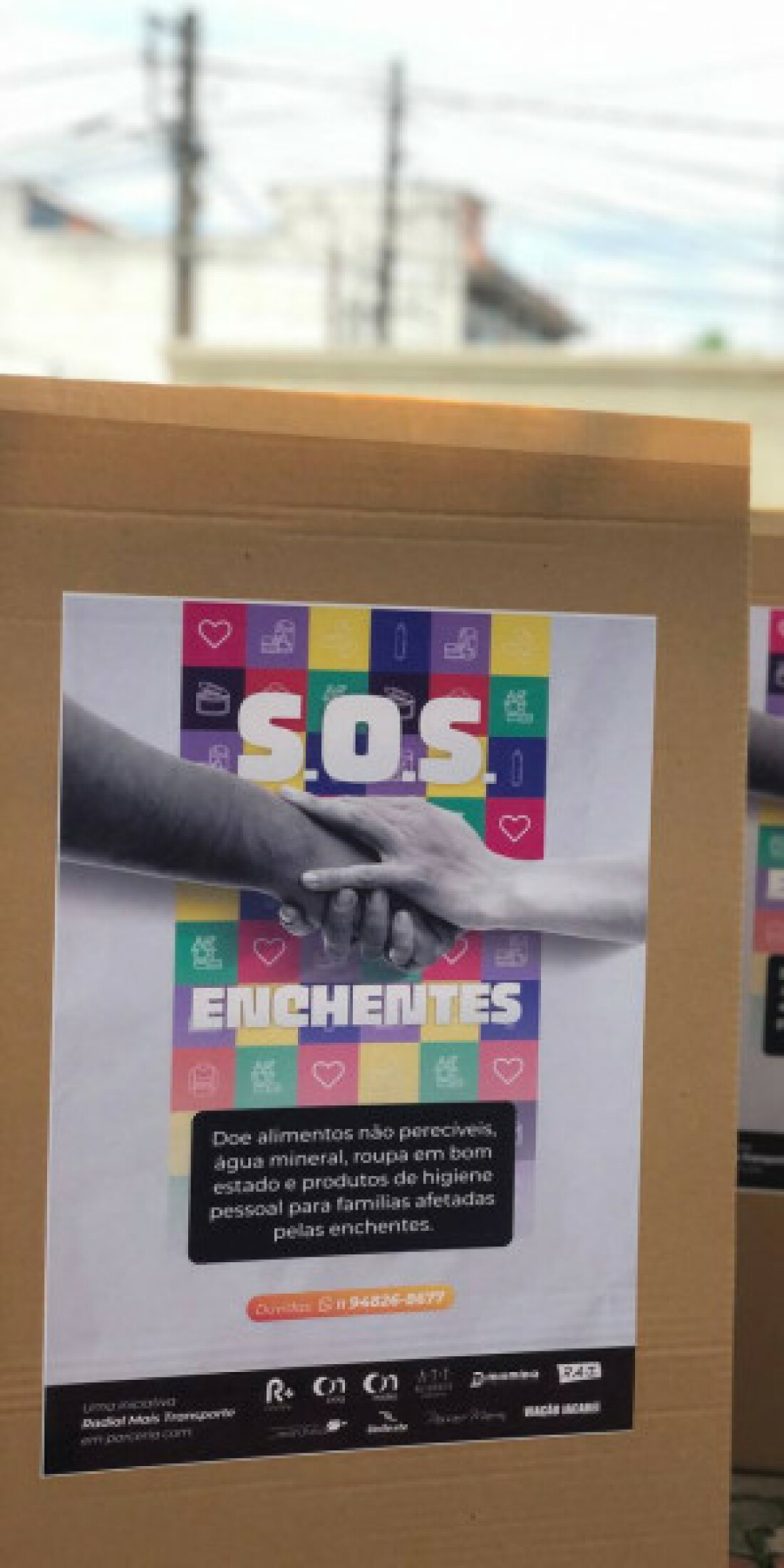 Empresas arrecadam doações para famílias afetadas pelas chuvas