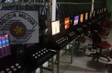 caça-níqueis são apreendidos pela PM: