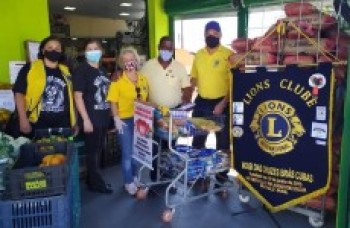 Lions Club arrecada mais de 900 kg de alimentos