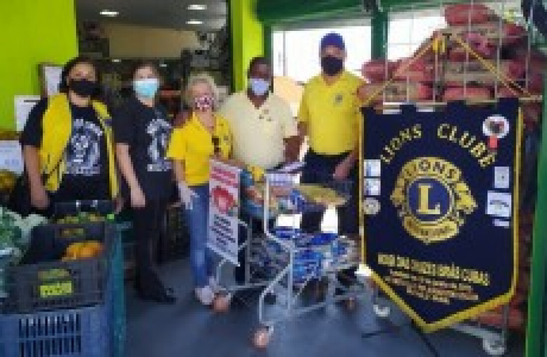 Lions Club arrecada mais de 900 kg de alimentos