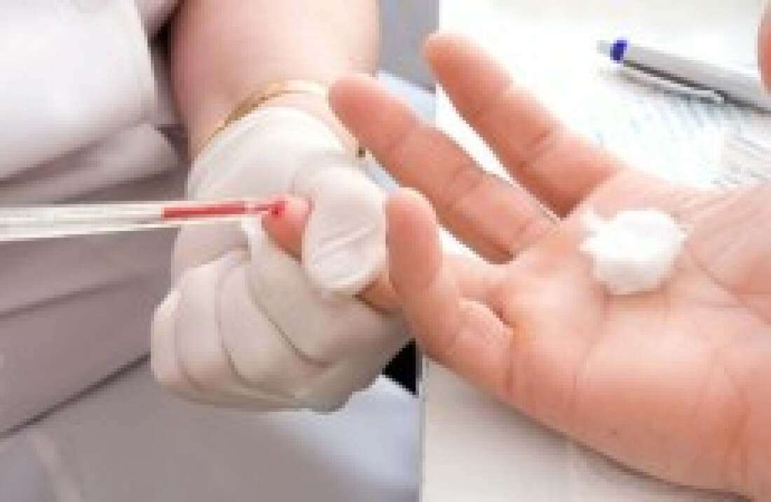Teste periodicamente a quantidade de açúcar do sangue