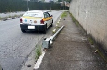 Três radares de velocidade são destruídos em um mês
