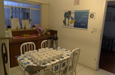 Programa distribui sopa e café com leite