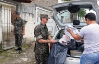 Peças de inverno são arrecadadas