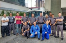 Policiais se unem para doar sangue à criança com leucemia: