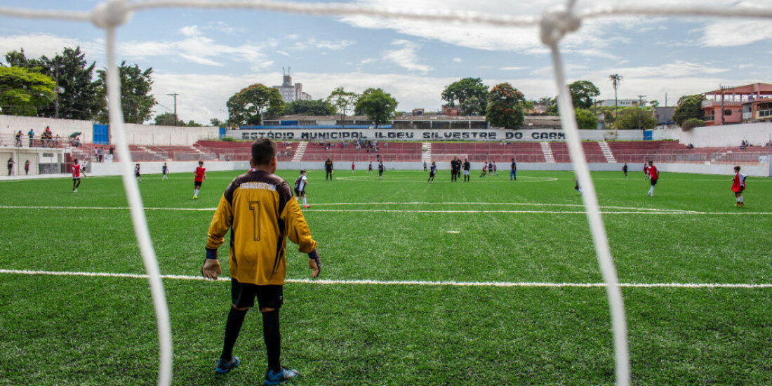 Inscrições para aulas de futebol terminam na próxima terça