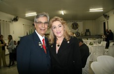 Cerimônia no Lions Mogi