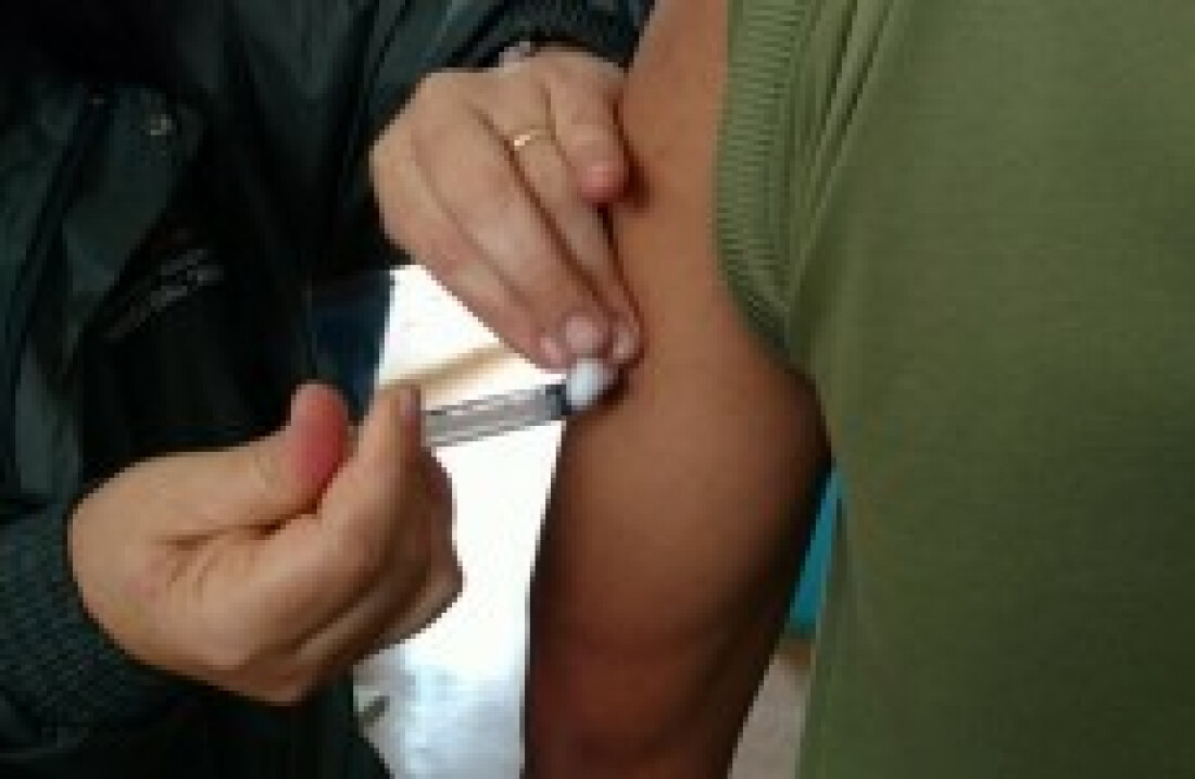 Vacina contra o sarampo continua até 31 de agosto