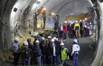 Escavação de túnel termina com 15 dias de antecedência