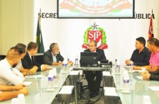 Ferraz aumenta efetivo da PM após reunião com secretário