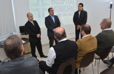 Hospital Municipal recebe primeira videoconferência