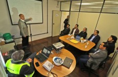 Marcus Melo visita unidade mogiana da Air Products