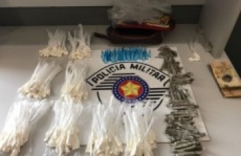 Drogas são apreendidas em Itaquá