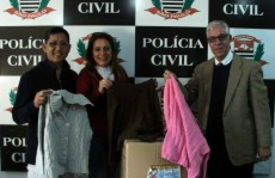 Fundo Social de Itaquá recebe agasalhos