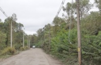 Furtos de fios danificam postes