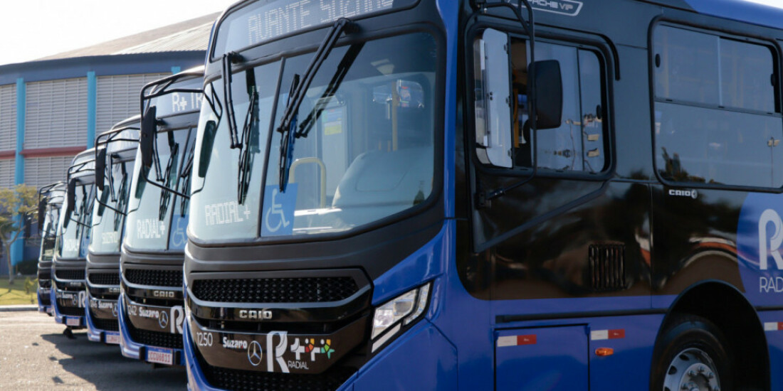 Frota de 120 ônibus circulares será renovada