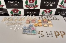 Setor de Homicídios apreende cocaína, maconha e R$ 10 mil