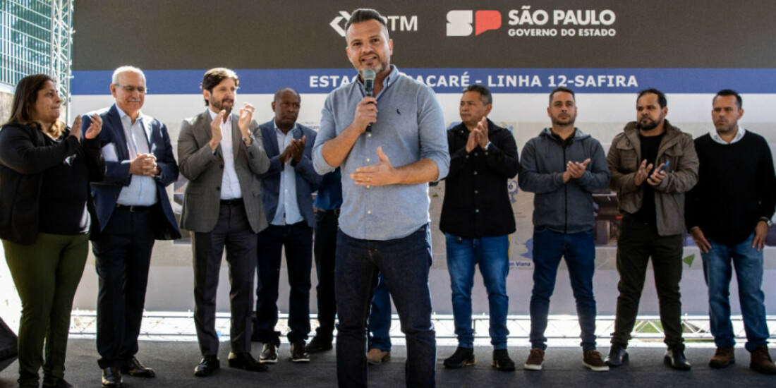 Estado e Prefeitura lançam obra na estação Aracaré