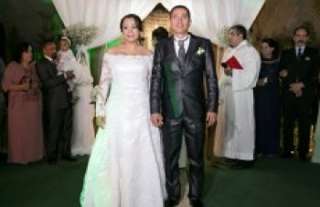 A festa de Tatiane e Rubéns Ângelo