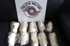 Região tem prisões e apreensões de drogas