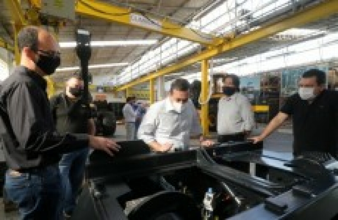 Prefeito acompanha ampliação de empresa