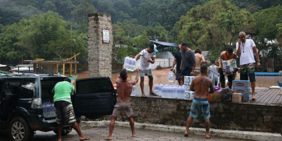 Abastecimento de água é parcialmente restabelecido em São Sebastião