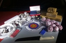 PM apreende drogas em quatro ocorrências