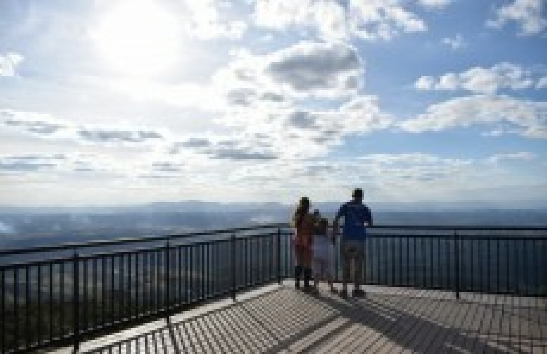Mirante do Pico do Urubu deixa ponto mais atrativo ao turista