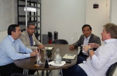 Marcus Melo visita Vult e destaca bom posicionamento da empresa