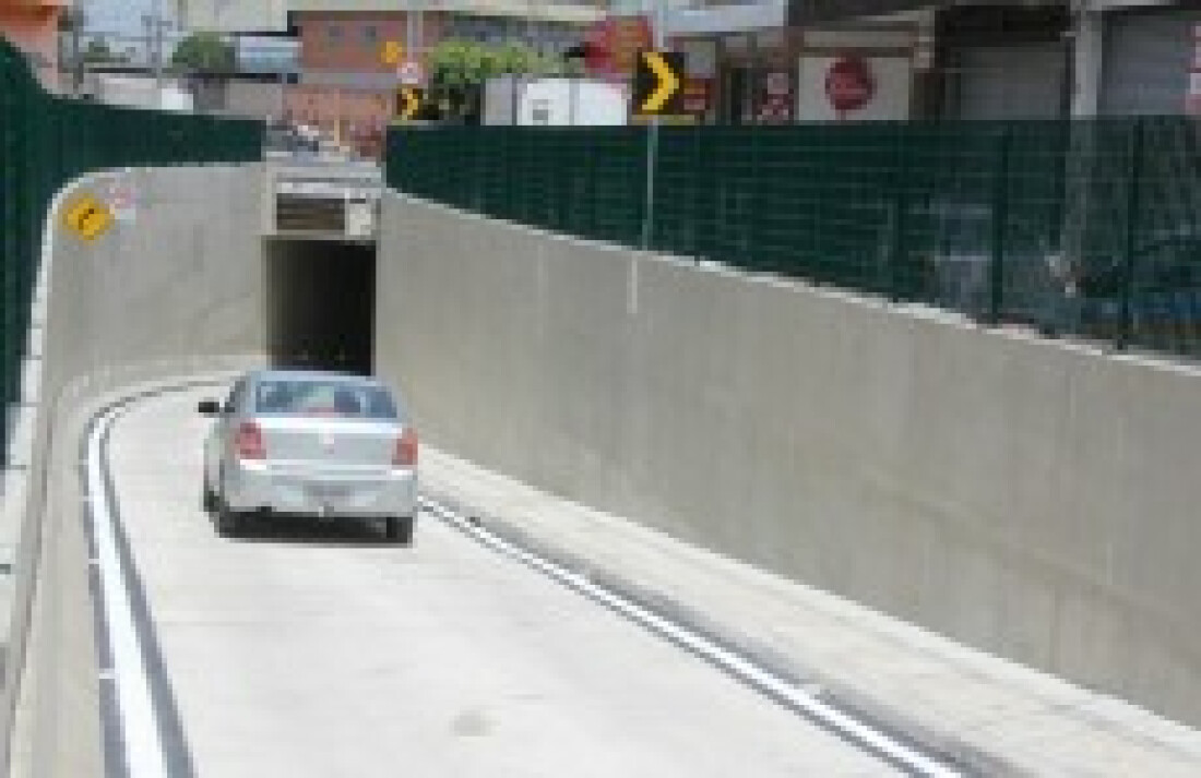 Em nove dias, túnel recebe 38% do movimento mensal