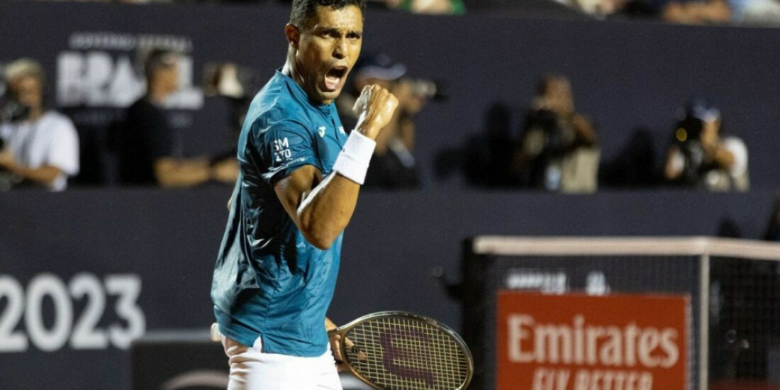 Tênis: Thiago Monteiro inicia Rio Open com vitória sobre Dominic Thiem