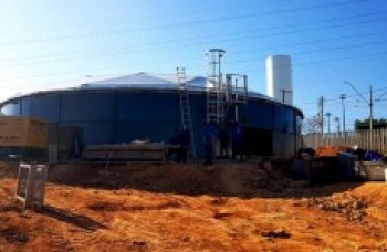 Construção de reservatórios chega a 53% do cronograma