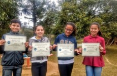 Alunos recebem honra ao mérito da NASA