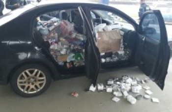 Polícia apreende produtos na Dutra