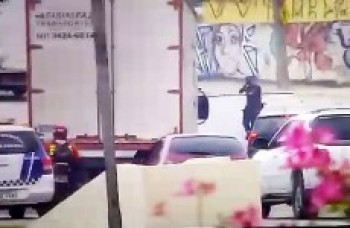 Homem acusado de roubo de caminhão é preso