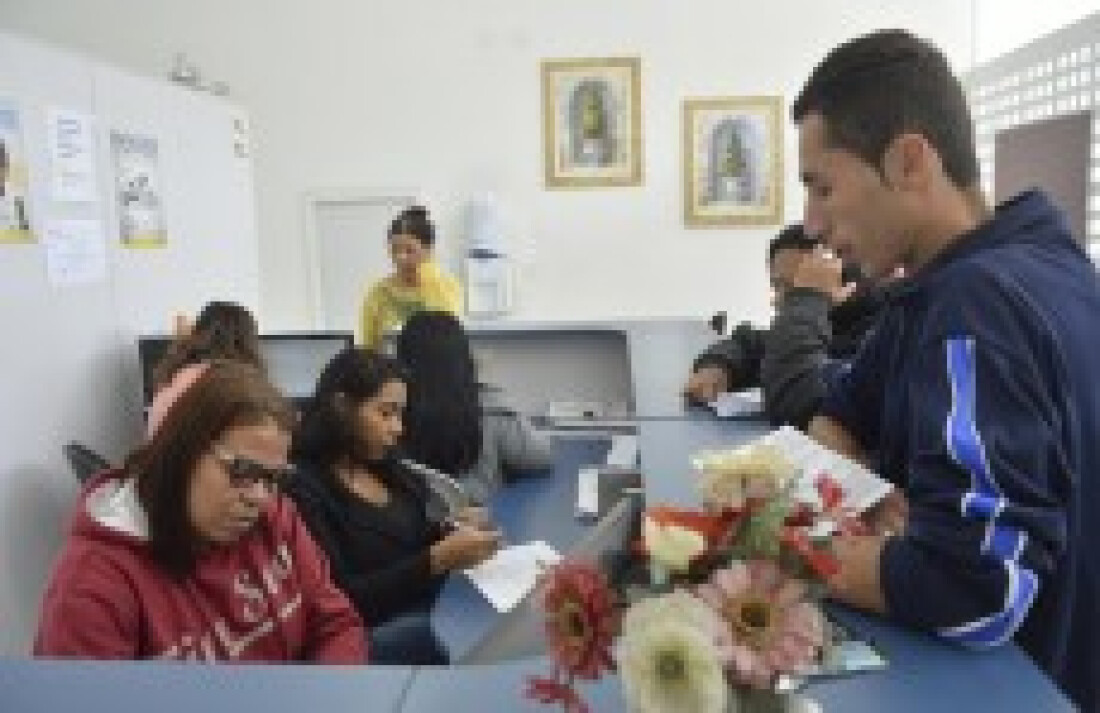 Candidatos passam por avaliação