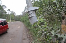 Postes queimados triplicam na Volta Fria em apenas 1 mês
