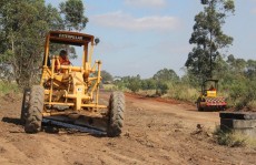 Trabalhos são retomados na Avenida das Orquídeas