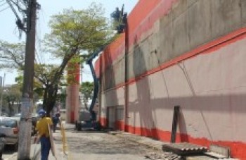 Reforma para receber Shibata segue em ritmo acelerado: