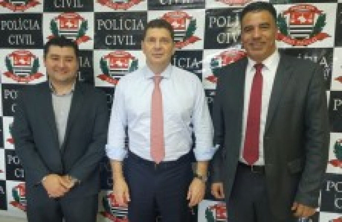 Rodrigo Ashiuchi VISITA delegado-geral da Polícia: